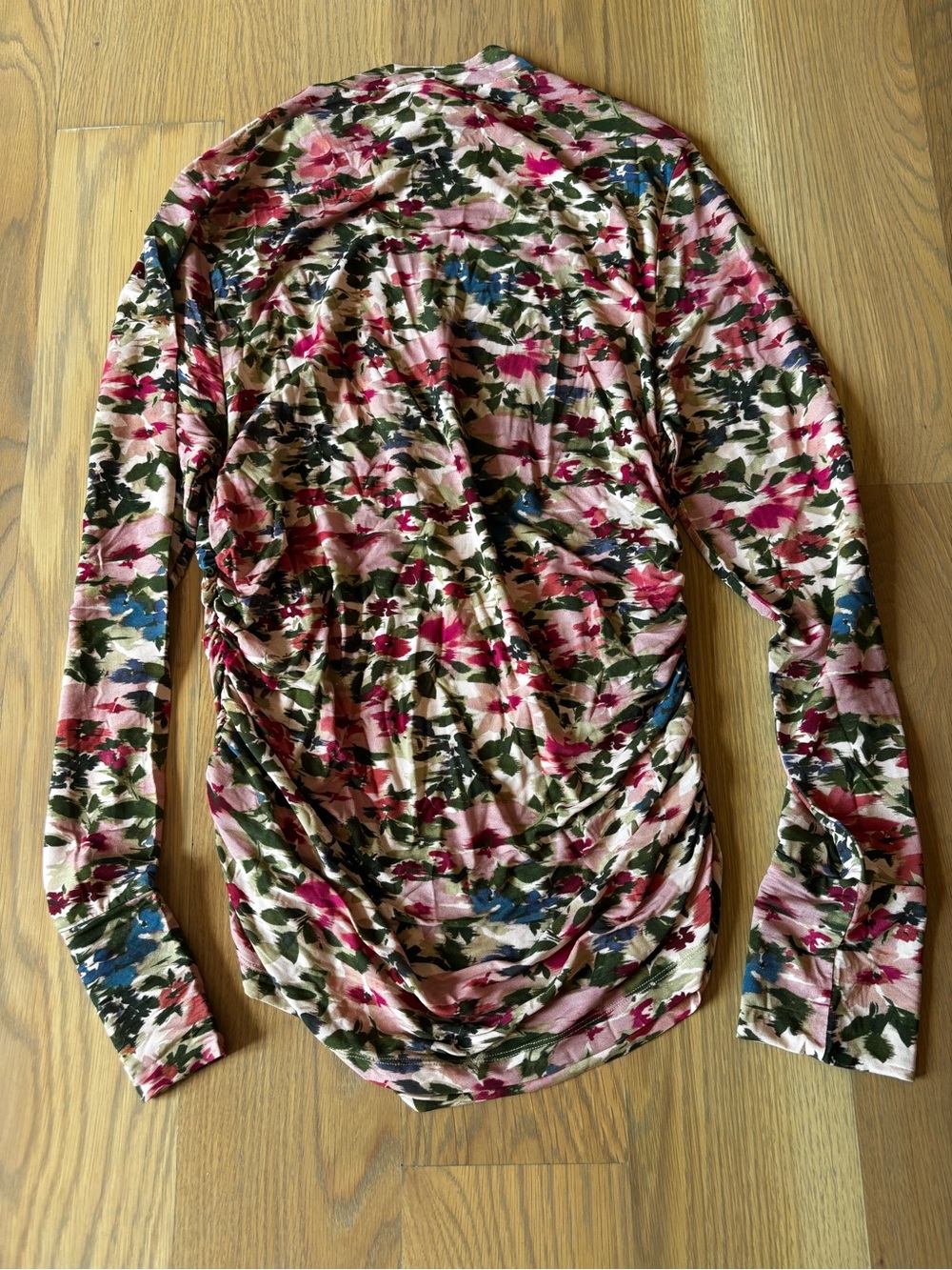 NWT Farm Rio Ikat Tiny Flowers Jersey Top - Picture 6 of 8